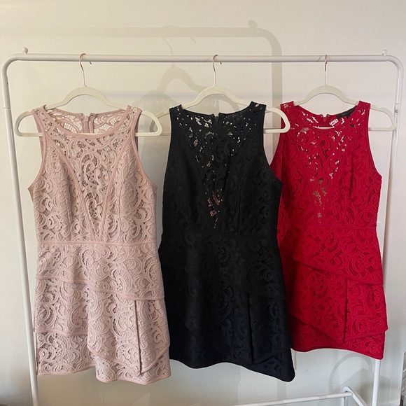 BCBG Hannah Lace Dress - Picture 2 of 4